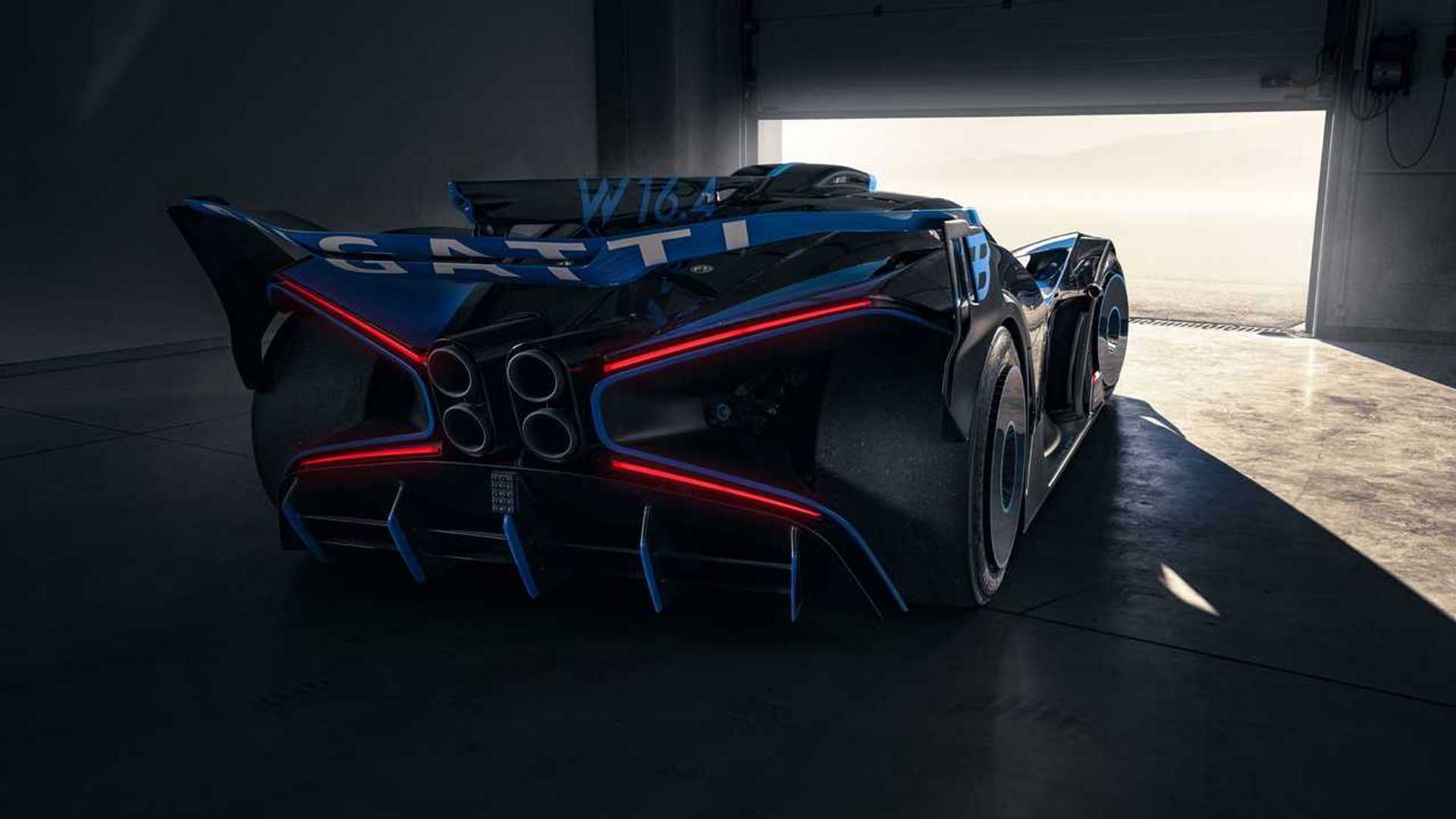 Découvrez la Bugatti Bolide à travers de nouvelles images