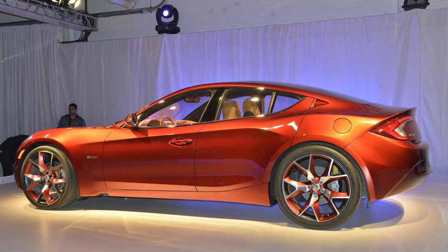 Fisker Atlantic design prototype live in New York 04.04.2012