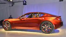 Fisker Atlantic design prototype live in New York 04.04.2012