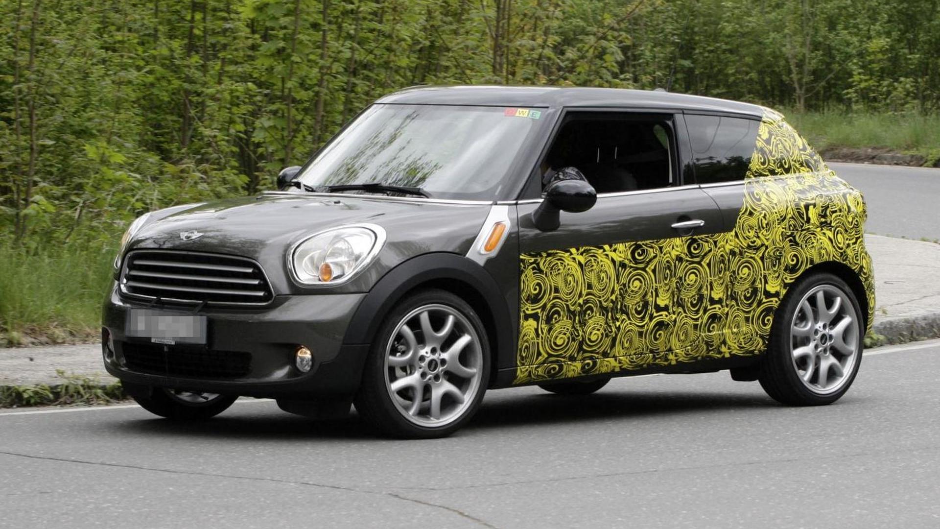 Mini Countryman Coupe Spied Testing