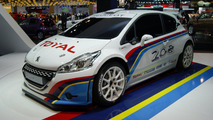 Peugeot 208 TYPE R5 rally car live in Paris 27.09.2012