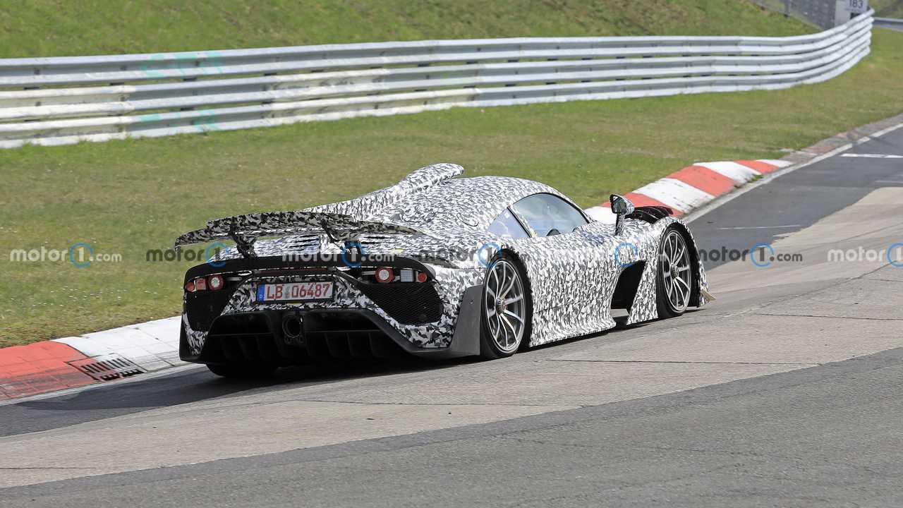 Mercedes-AMG ONE, fotos espía en Nürburgring