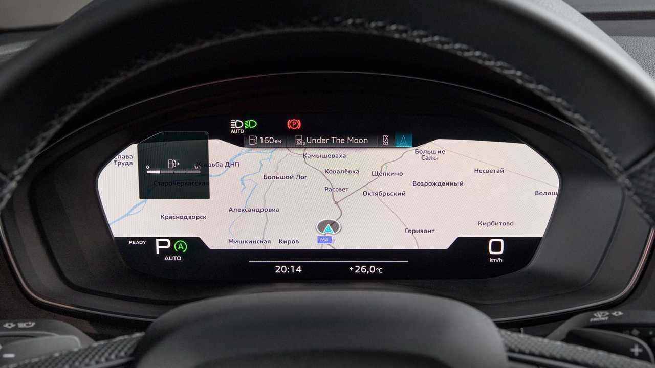 Audi Q5, электронная приборная панель Virtual Cockpit