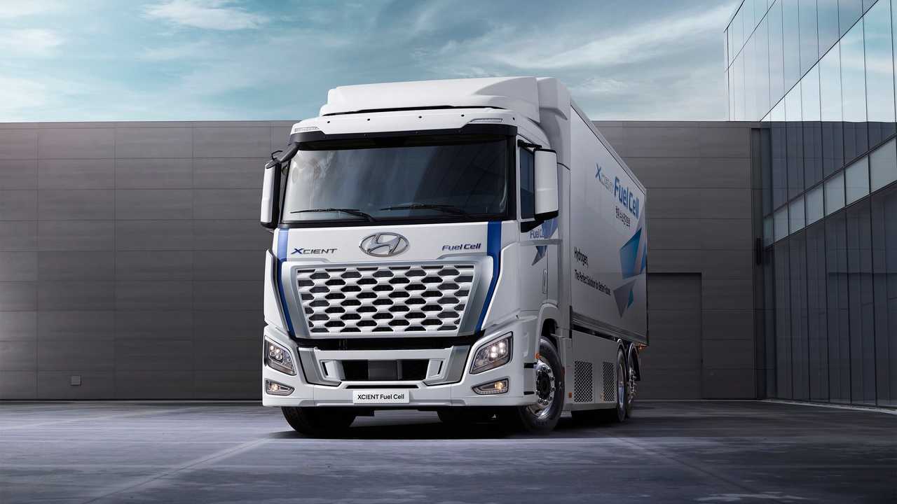 Hyundai XCient Fuel Cell restyling 2021