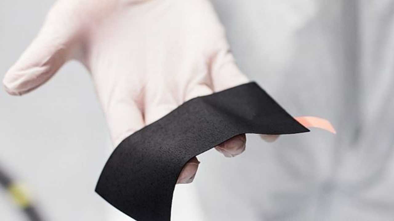 L'elettrolita di una batteria allo stato semisolido
