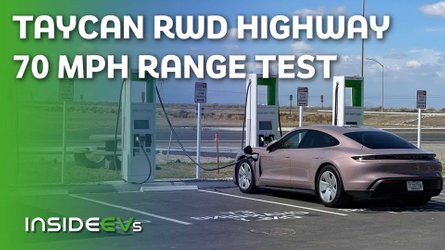 We Put The Base Porsche Taycan Through Our Standard 70 MPH Range Test