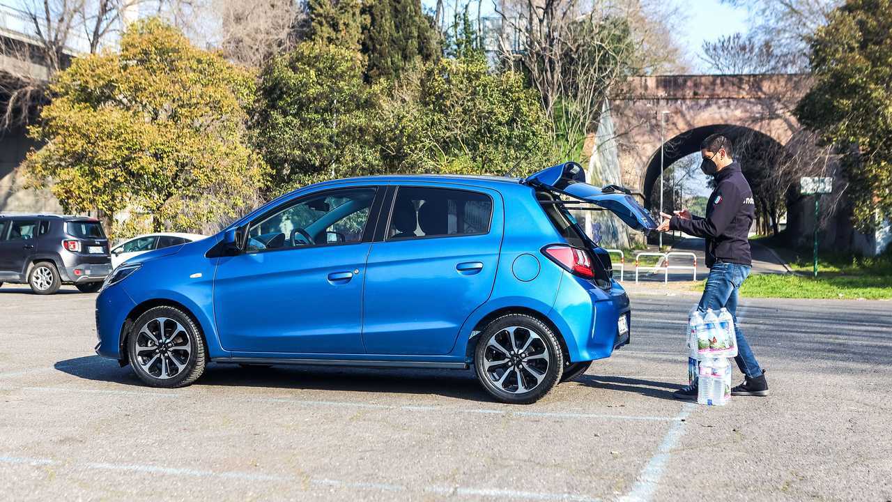 Mitsubishi Space Start, prova su strada