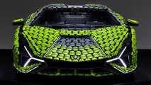 Lamborghini Sian FKP 37 fullsize Lego replica