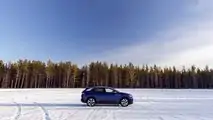 Volkswagen ID.4 winter driving