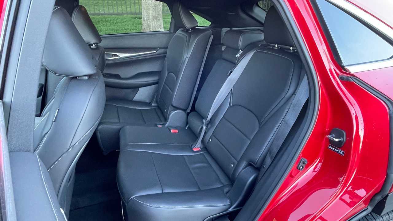 2022 Infiniti QX55 Interior Reclining Rear Seats