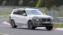 BMW X7 Facelift Spy Photos At The Nurburgring