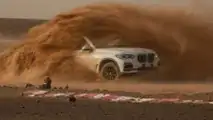 BMW X5 On Monza Desert Track
