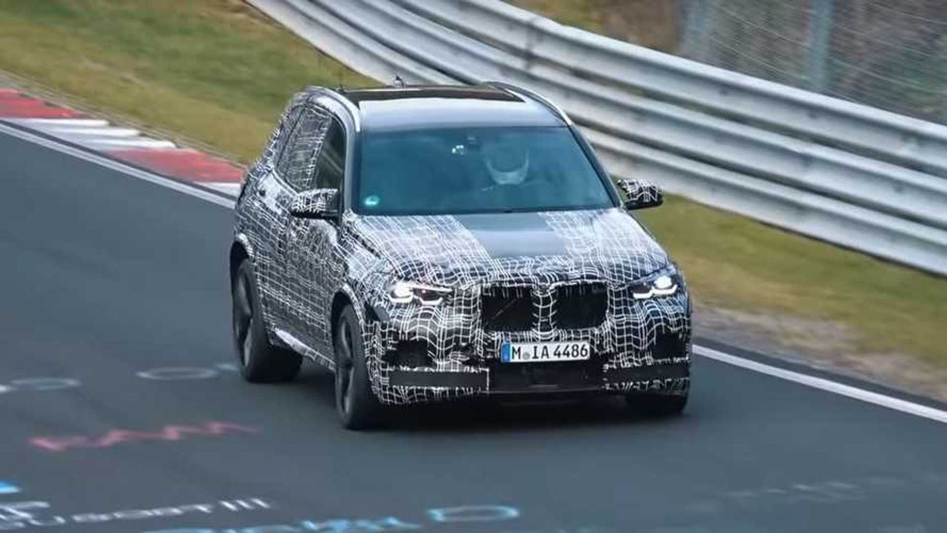 VIDÉO - Le BMW X5 M se prépare au combat sur le Nürburging
