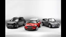 Drei Designer-Minis