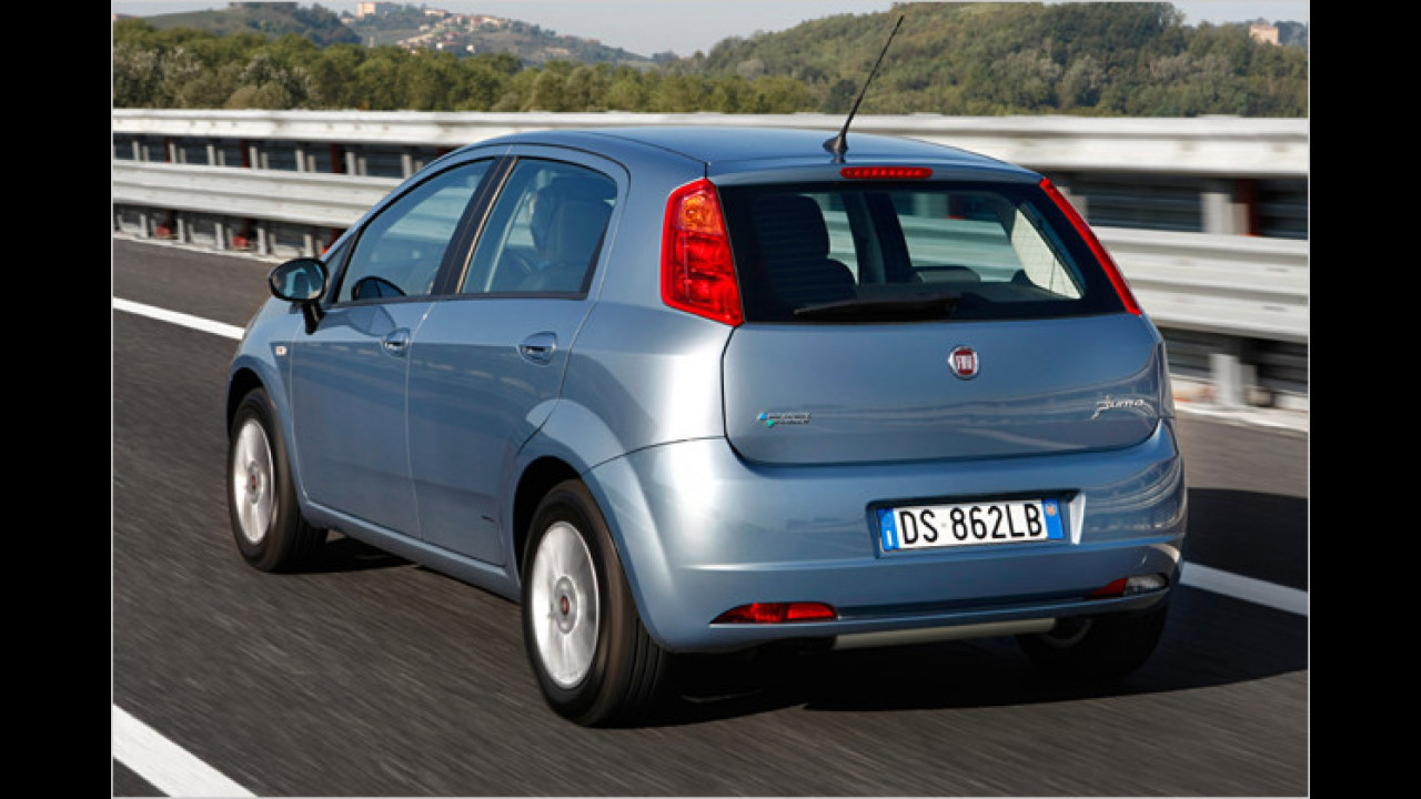 Klein Sparer Der Fiat Grande Punto Natural Power Im Test