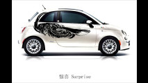 Mit Panda-Dekor