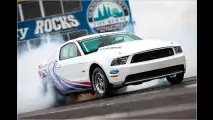 Feuriger Dragstrip-Racer