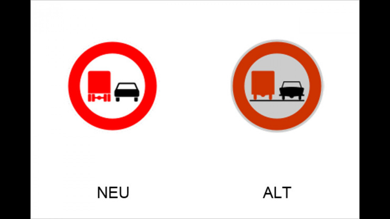 Überholverbot für Kraftfahrzeuge mit einem zulässigen Gesamtgewicht über 3,5 Tonnen, einschließlich ihrer Anhänger, und von Zugmaschinen, ausgenommen Personenkraftwagen und Kraftomnibusse