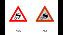 Schleudergefahr bei Nässe oder Schmutz