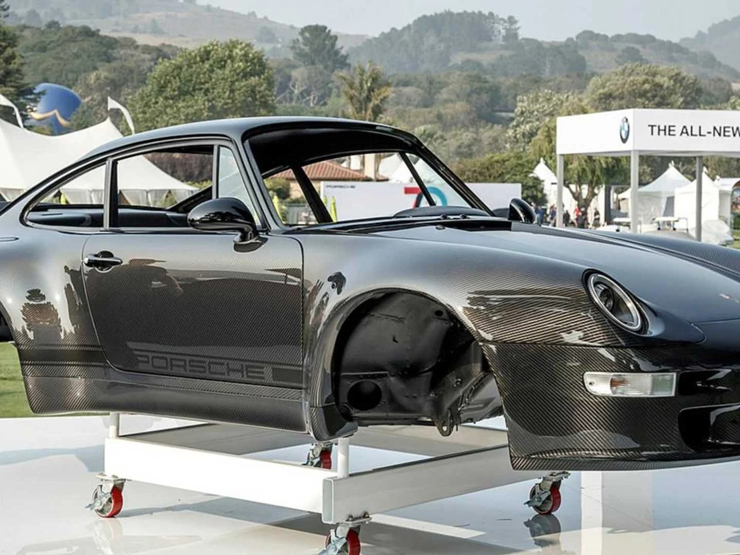 Gunther Werks Displays Carbon Fiber 911 Body At Pebble Beach