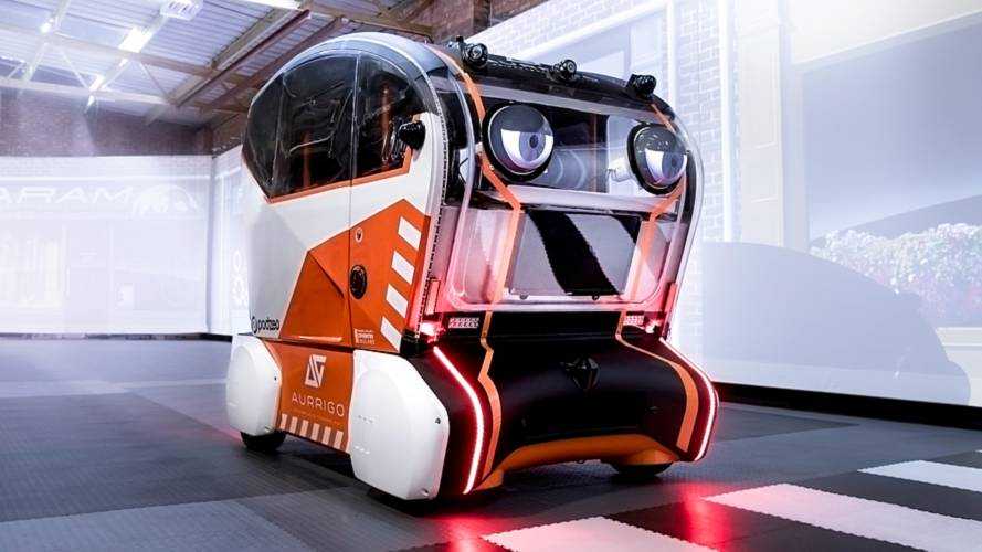 Jaguar Land Rover's big-eyed self-driving pod seeks our trust