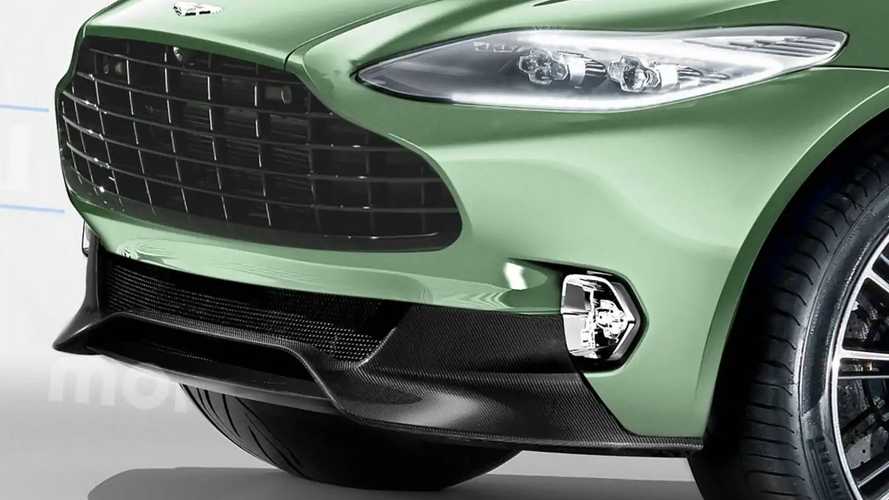 Rendering Aston Martin DBX