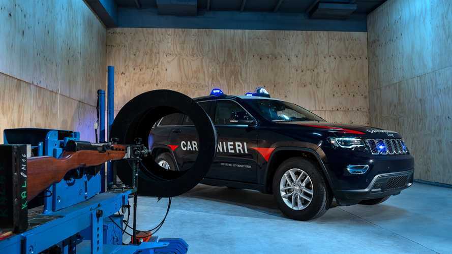 Armored Jeep Grand Cherokees Begin Law Enforcement Service In Italy