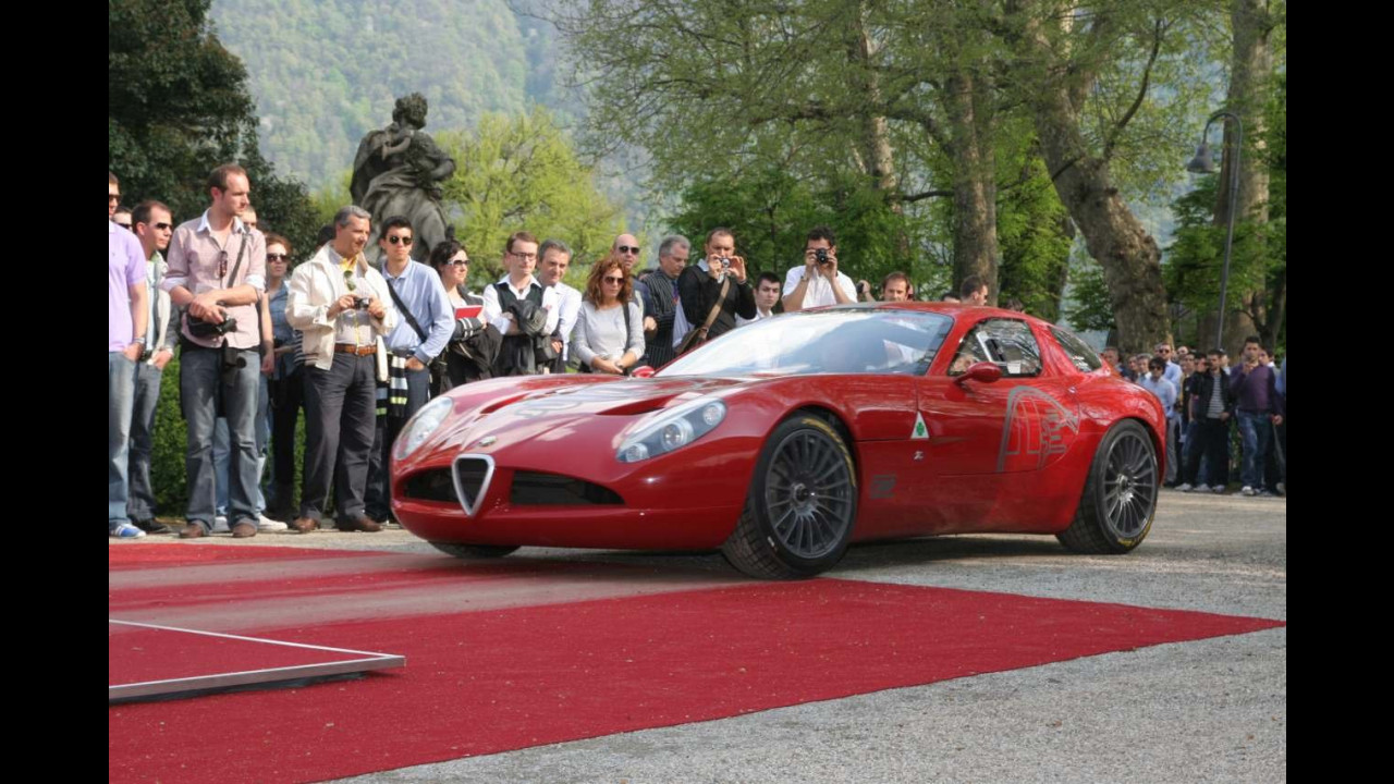 Villa d'Este 2010. Alfa TZ3 vince fra le concept