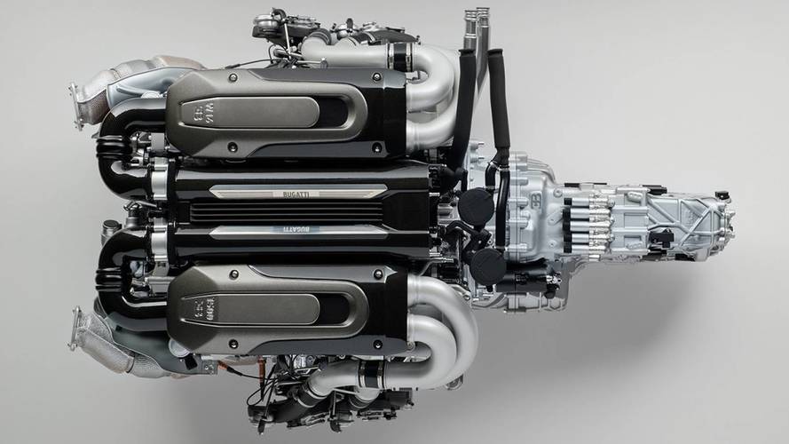 Amalgam Collection Bugatti Chiron Engine