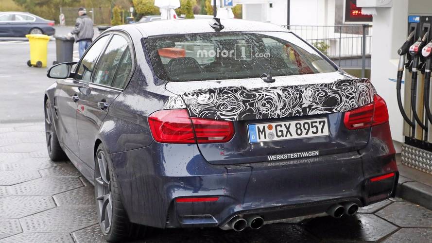 2018 BMW M3 CS spy photo