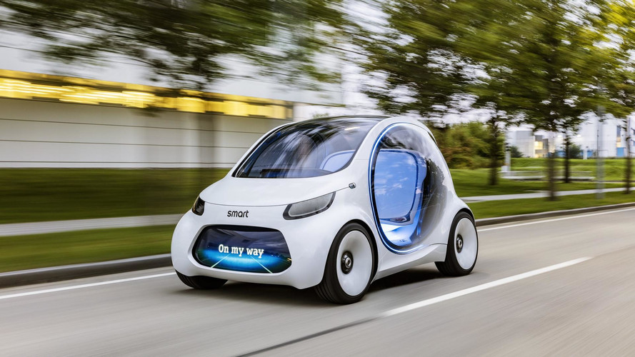 Eléctrico y autónomo, así es el smart Vision EQ fortwo