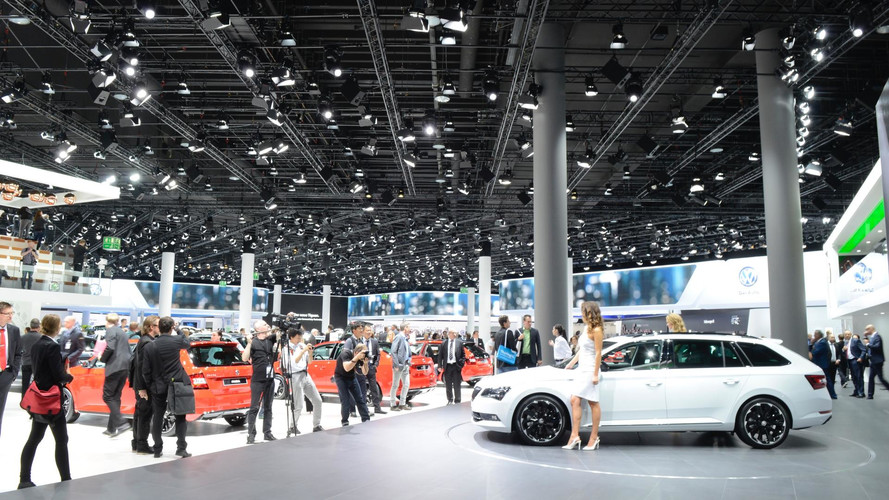 Frankfurt motor show stands