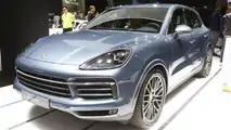 2018 Porsche Cayenne Turbo live in Frankfurt
