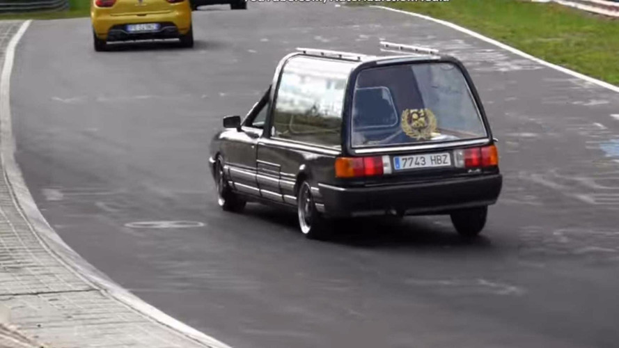 Audi 80 coche fúnebre Nürburgring