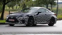Lexus RC F Refresh Spy Photos