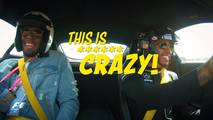 Lewis hamilton usain bolt