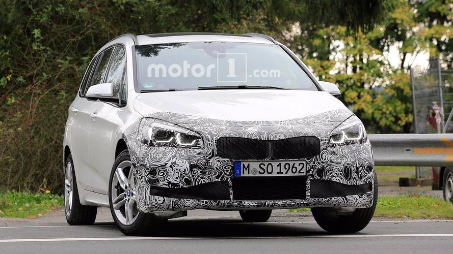 BMW 2 Series Gran Tourer Refresh Spy Photos