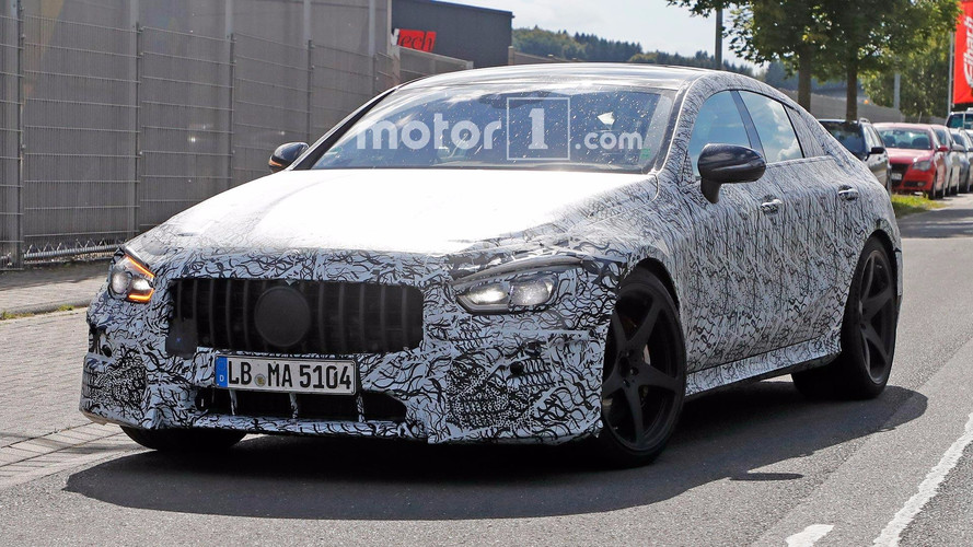 Mercedes-AMG GT Four-Door Sedan Spy Shots