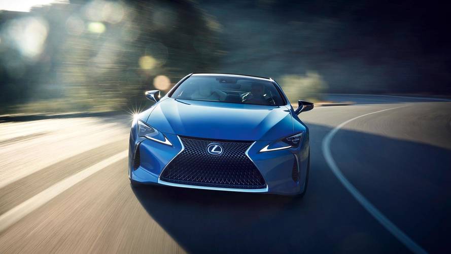 Lexus LC 500 Structural Blue Edition