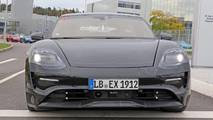 2020 Porsche Mission E spy photo