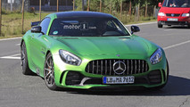 Mercedes-AMG GT4 road car spy photo