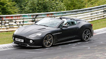 Aston Martin Vanquish Zagato Speedster spy photo