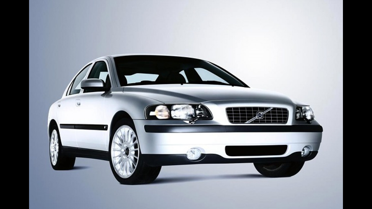 Volvos in Silber