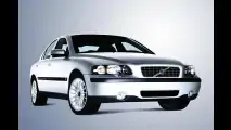 Volvos in Silber