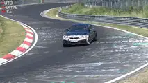 2018 BMW M2 CS screenshot from spy video