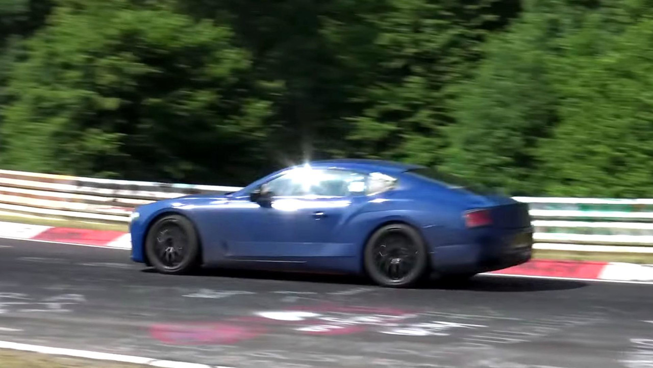 Bentley Continental GT Spy Video