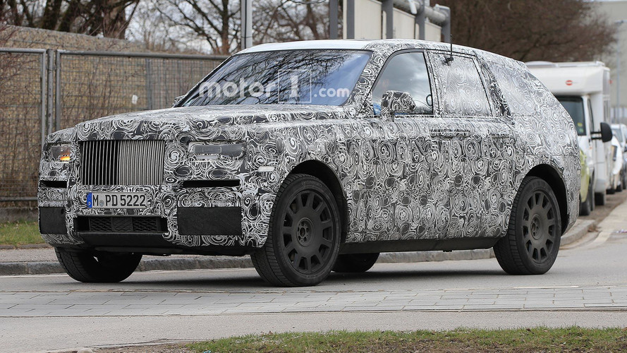 Rolls-Royce Cullinan Spy Pics