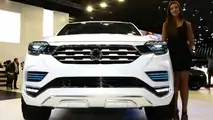 Ssangyong LIV-2 SUV concept Paris Motor Show