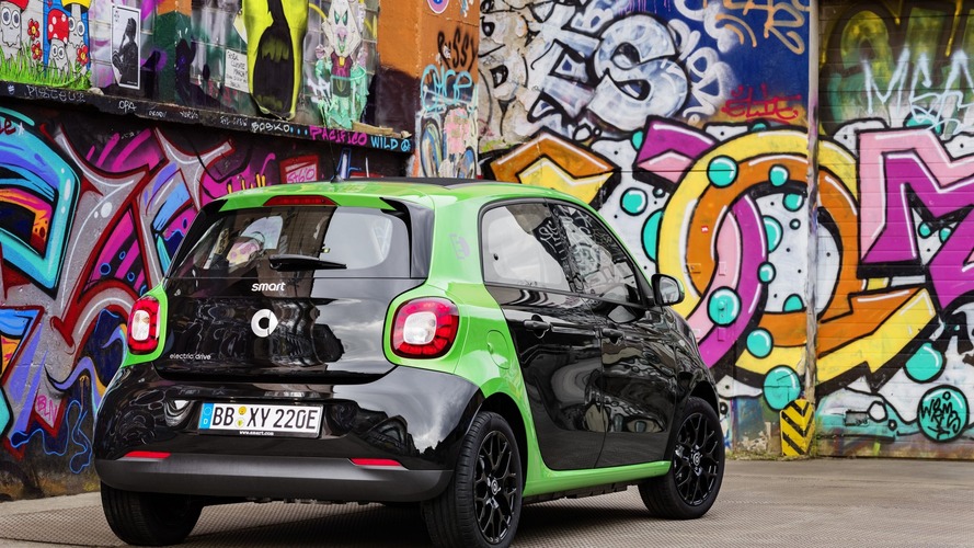 smart forfour electric drive 2017