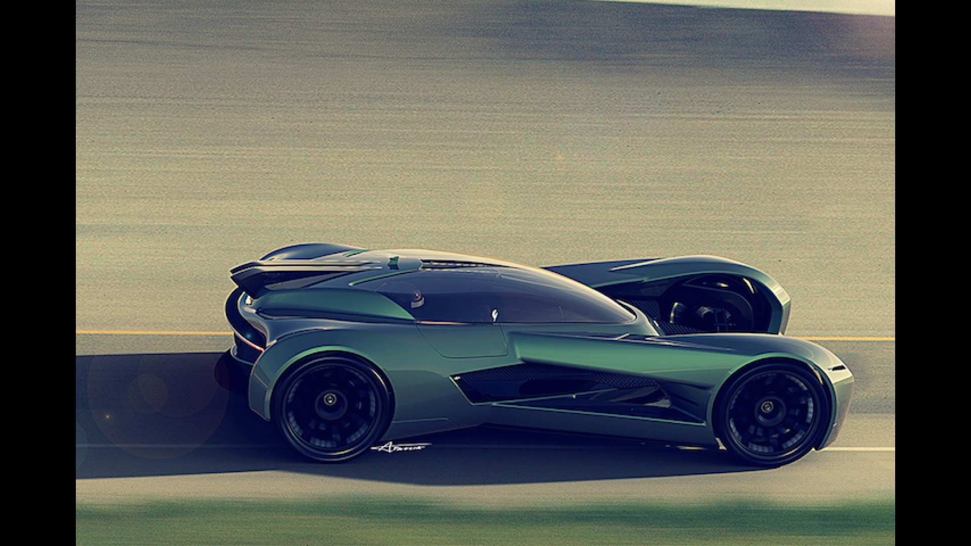 Aston Martin DBV Concept Presents a Unique Vulcan Alternative